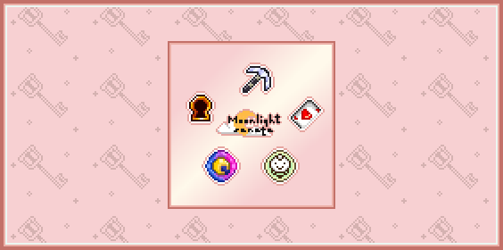 kingdom hearts keychain bit badges for @Sasha0Jewel