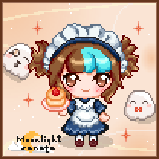 maid kelz chibi doodle for @/kelzayeee